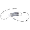 gepersonaliseerde Plastic Garment hang tag string seal